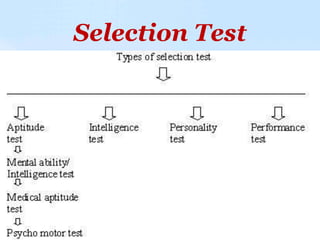 Selection Test
 