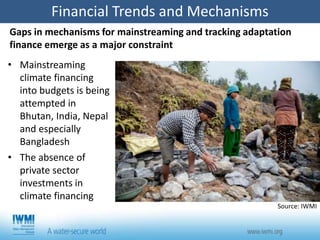 South Asia Water Initiative (SAWI) - Economic and Institutional Landscapes