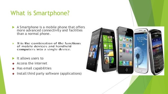 Presentation On Smartphone By Apu