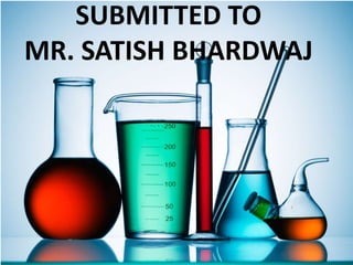 SUBMITTED TO
MR. SATISH BHARDWAJ

 