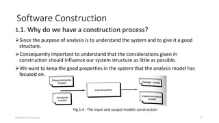 Presentation on software construction | PPTX