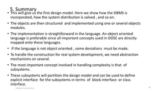 Presentation on software construction | PPTX