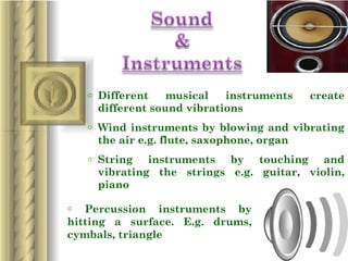 How Do String Instruments Create Sound sound | PPT