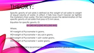 Presentation on specific gravity of soil.ppt