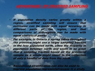 Presentation on stratified sampling | PPT