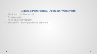 presentation on surgical approach to elbow.pptx