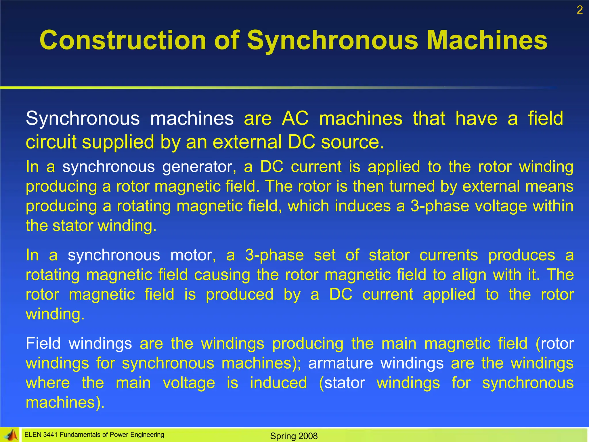 Presentation on Synchronous Machine.pptx