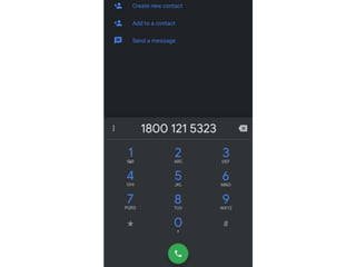 Presentation on teenline app