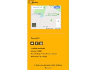 Presentation on teenline app