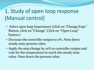 Presentation on temperature control trainer | PPT