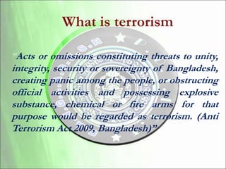 Terrorism in Bangladesh An Overview | PPT