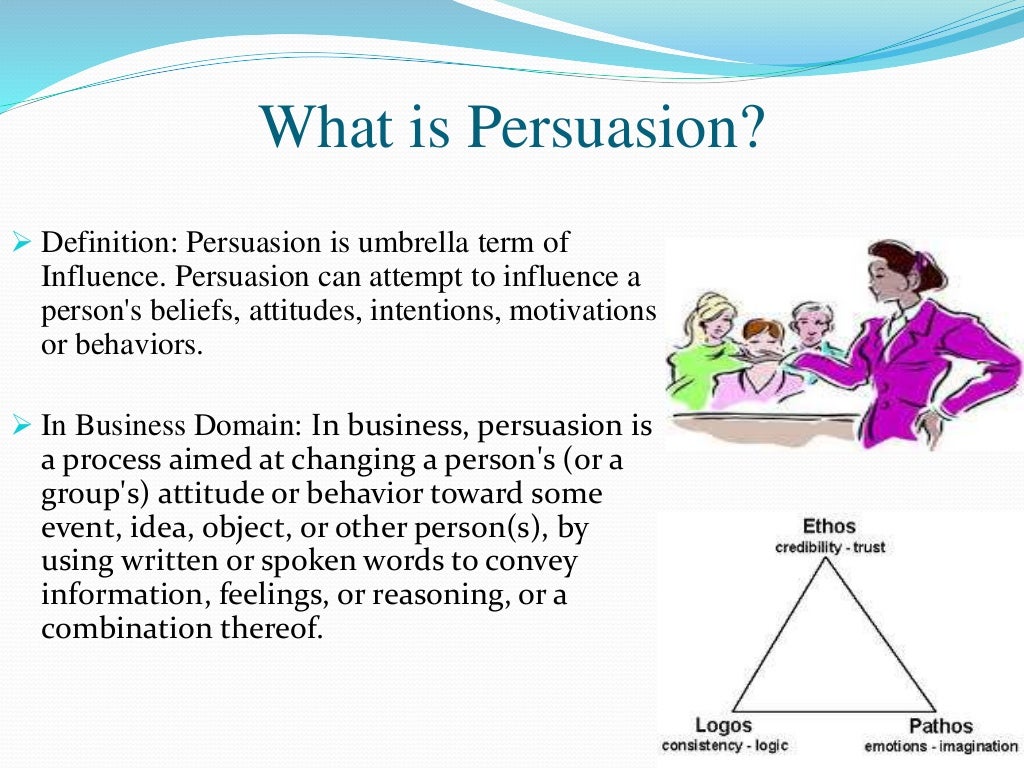 Presentation on The Art of Persuasion