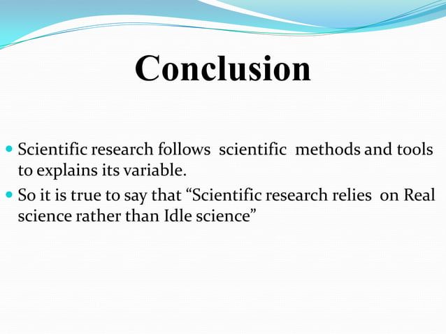 Presentation On The Characteristic Of Scientific Research 1 PPT