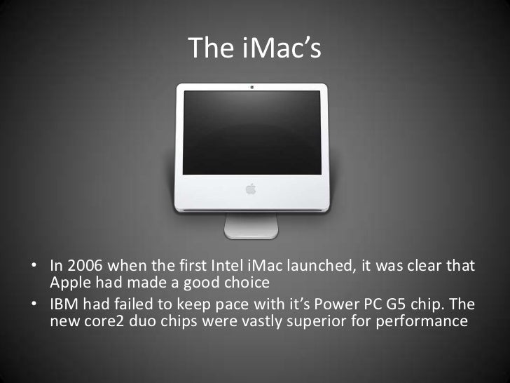 Presentation on the history of apple computers