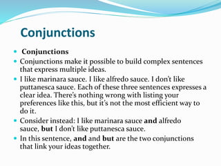 Presentation on the parts of speech | PPTX