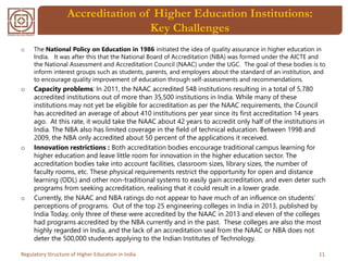 Regulatory Structure of Higher Education in India | PPTX