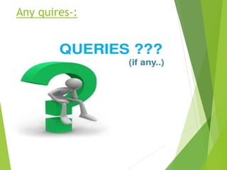 Any quires-:
 