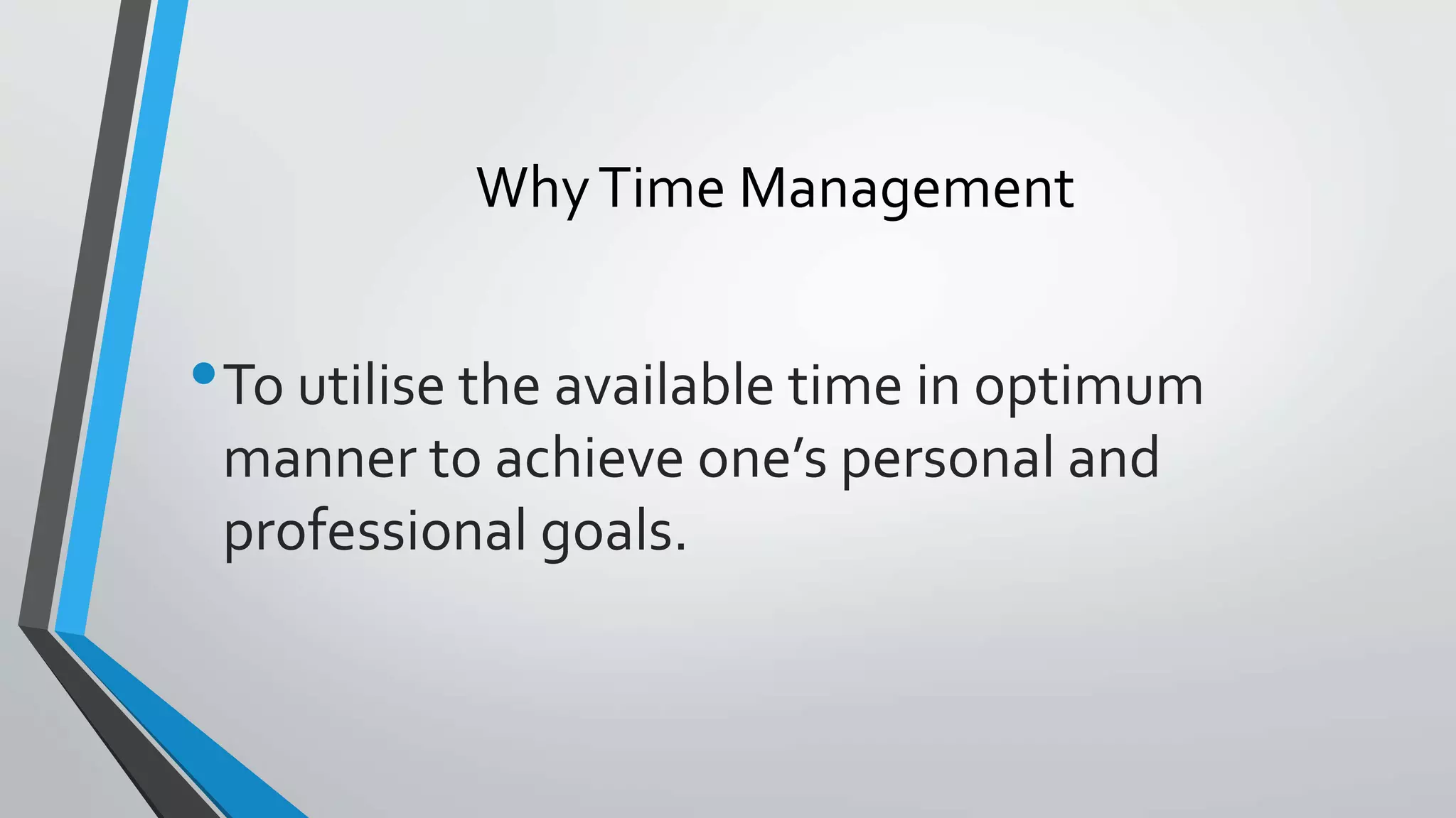 Time Management ppt | PPT