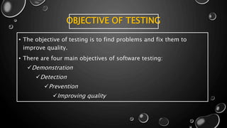 Software Testing Technique in Software Engineering | PPT