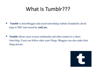 Who Owns Your Social Media Content: How to Mass Delete Tumblr