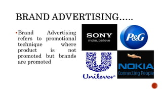 Presentation on types of advertising
