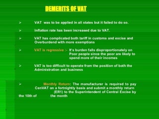 Presentation on  value added tax