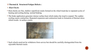 Wheel Tread Defects Comprehensive Overview of Railway Wheel Defects and Inspection Methods ...