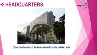Wipro headquarter in Sarjapur, Bangalore, Karnataka, India
 