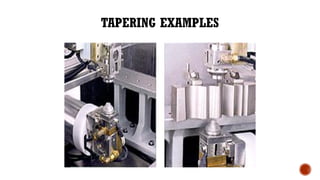 TAPERING EXAMPLES
 