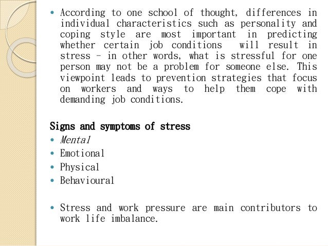 Presentation On Work Life Balance