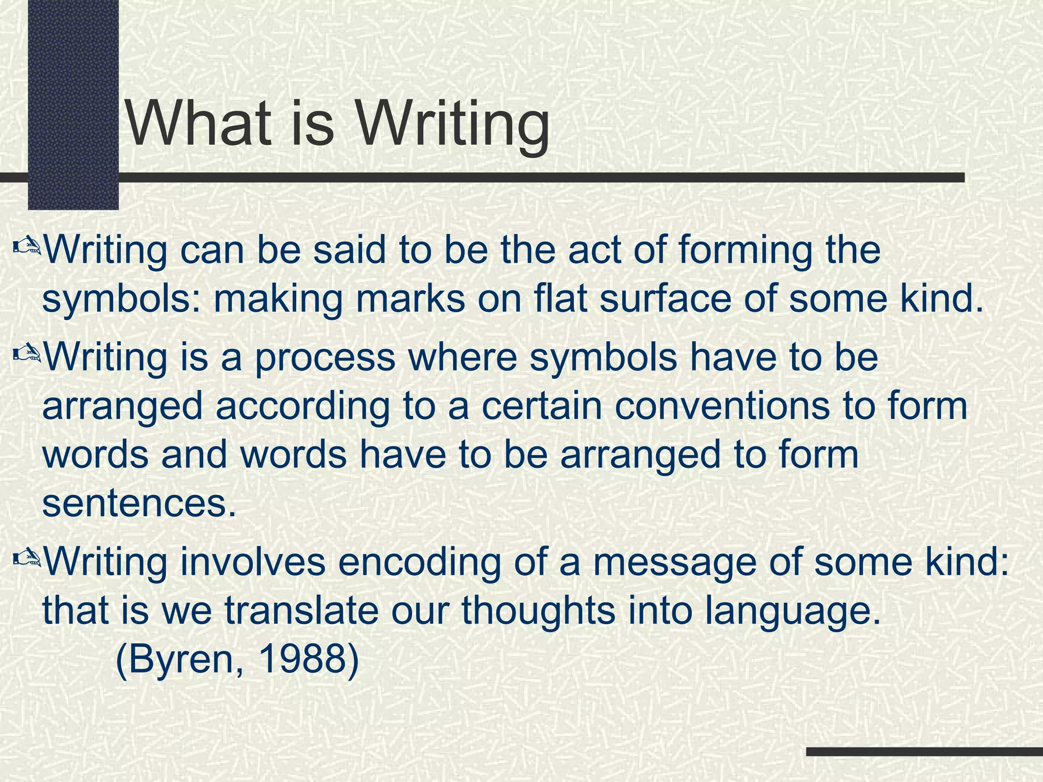 How to improve writing skills | PPT
