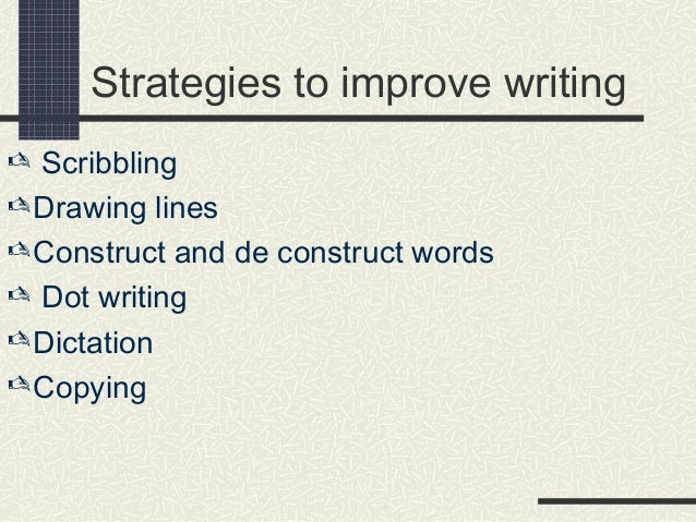 how to improve writing skills