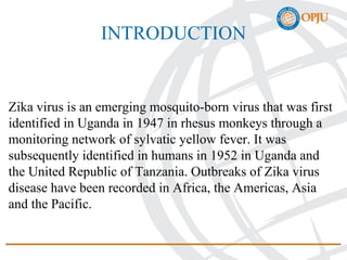 zika virus & amp health management | PPT