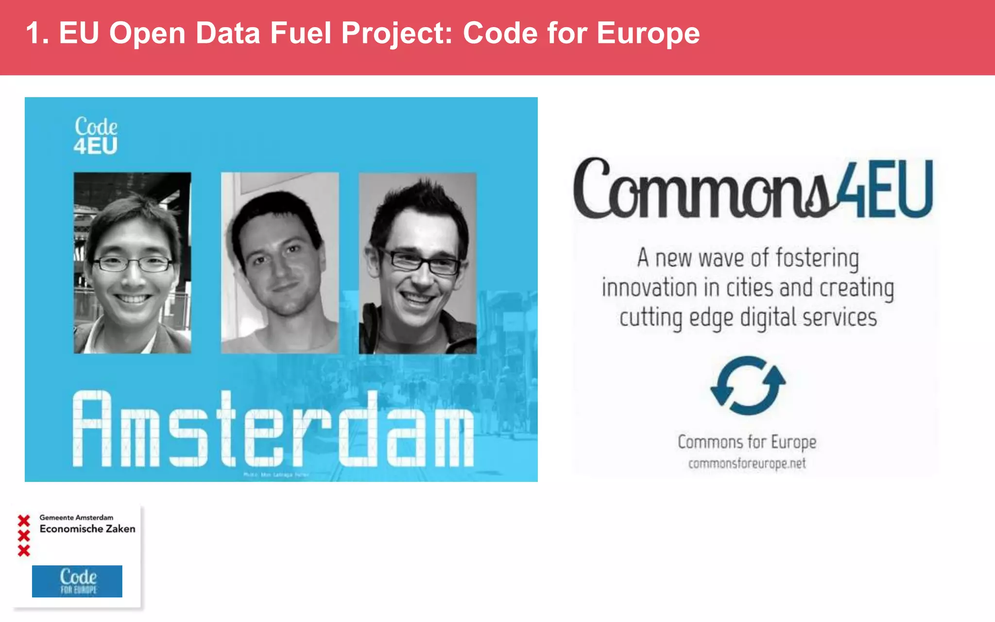 1. EU Open Data Fuel Project: Code for Europe

 