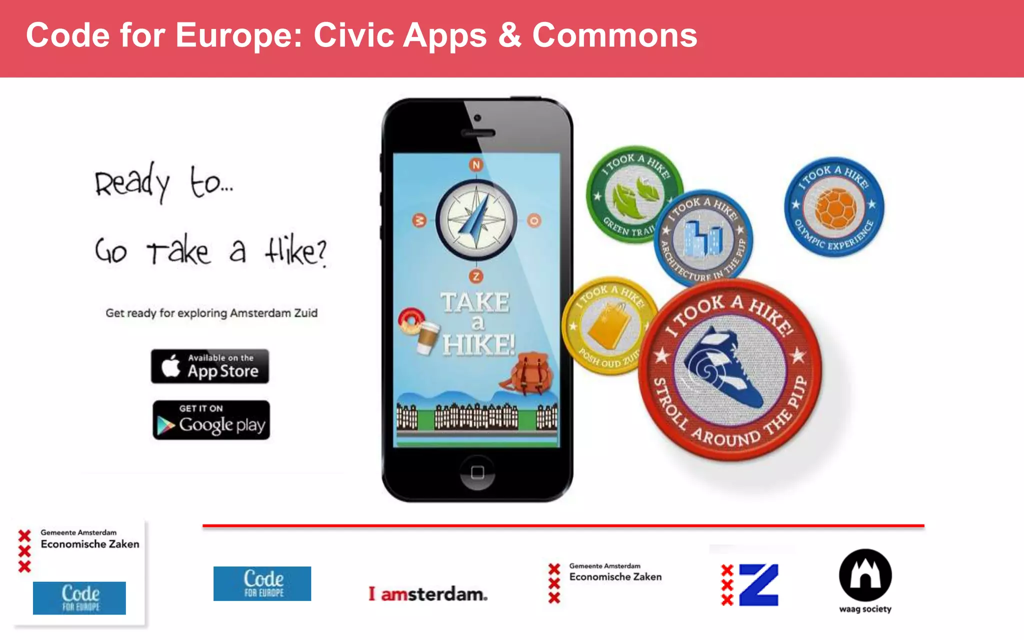 Code for Europe: Civic Apps & Commons

 