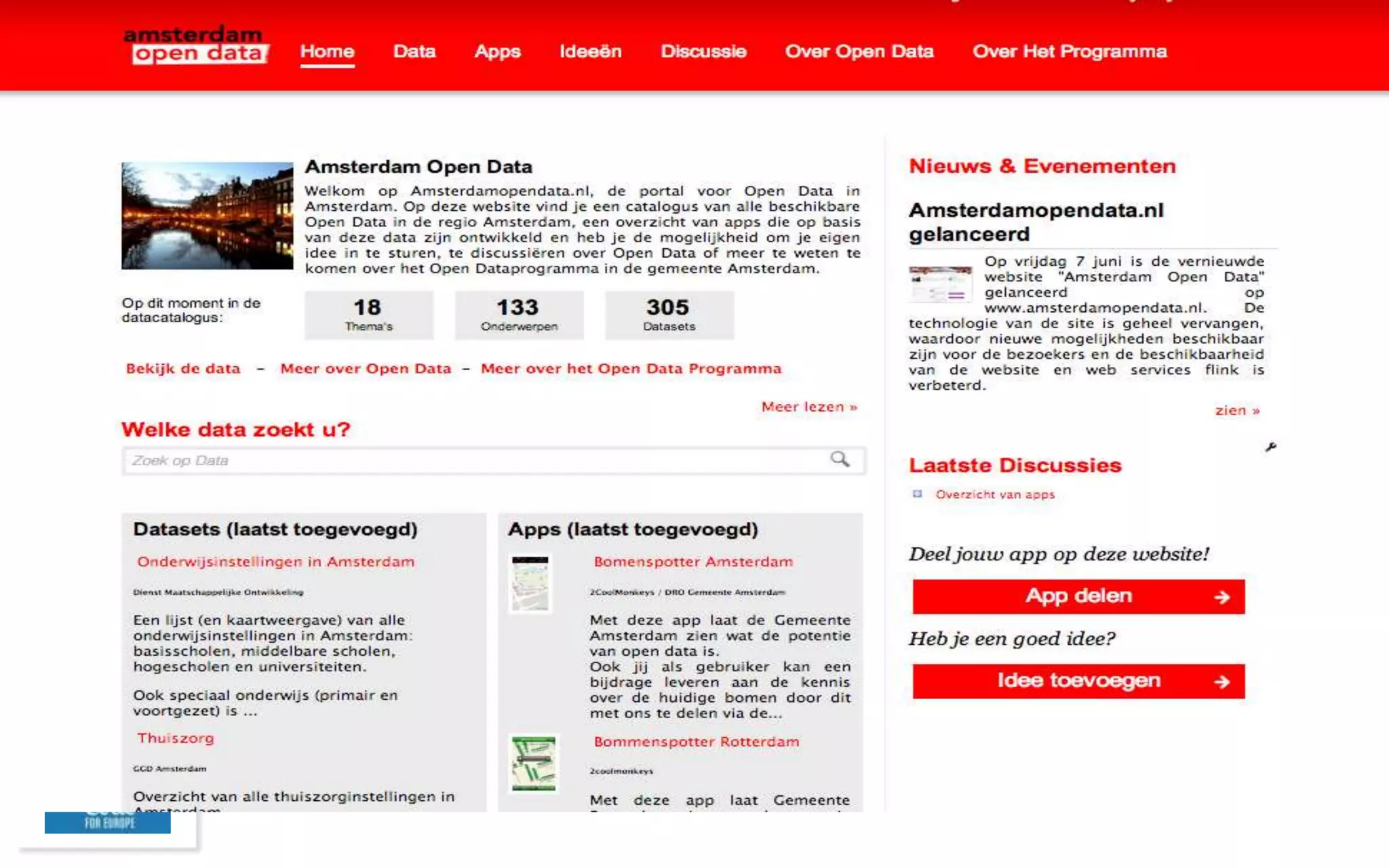 2. EU project: Open Cities

 