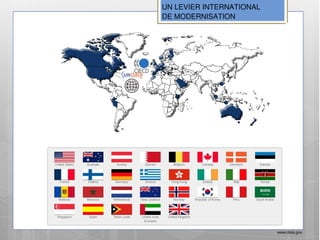 UN LEVIER INTERNATIONAL
DE MODERNISATION




                          www.data.gov
 