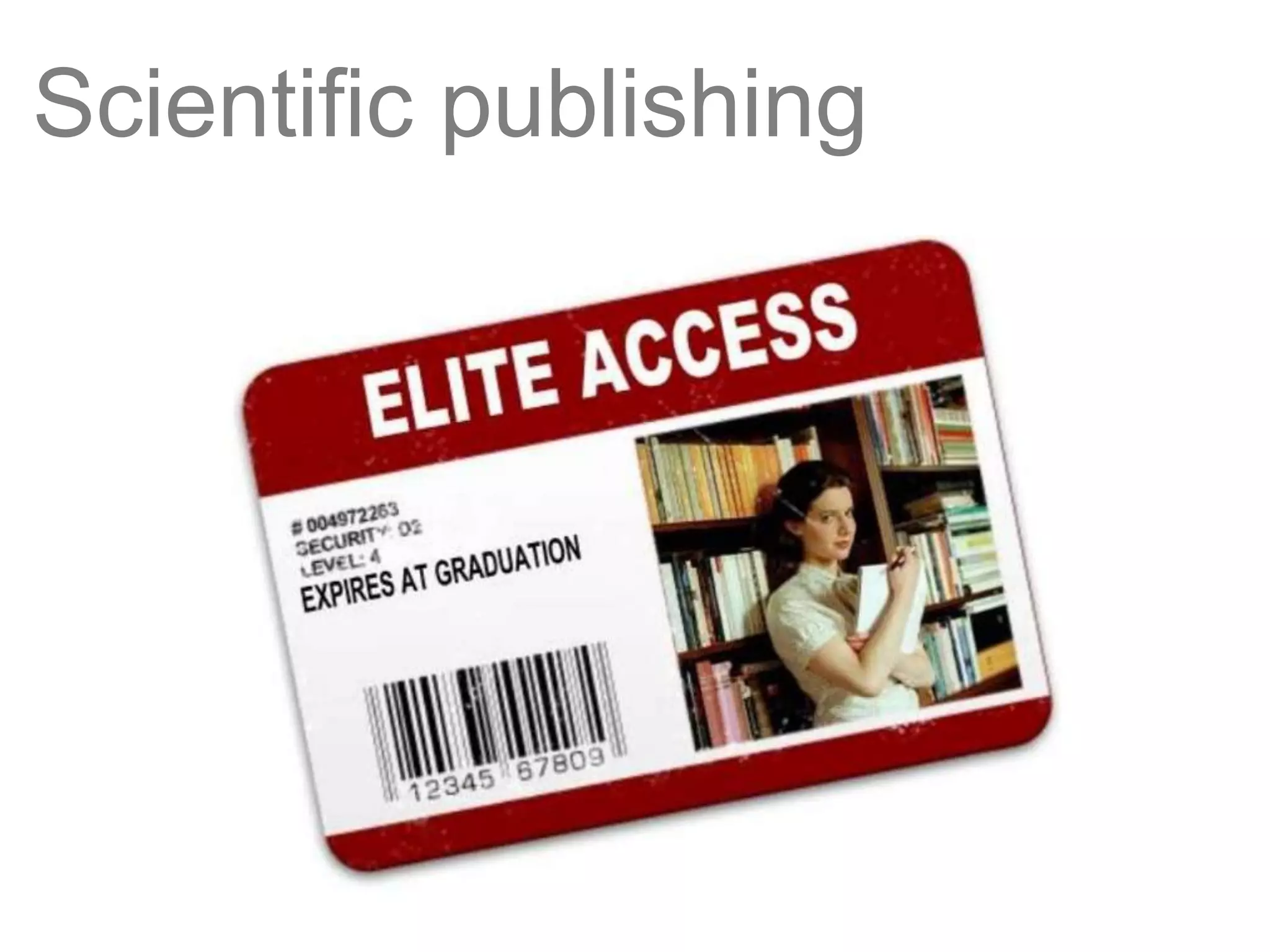 88	
  
How is 'impact'
measured?
“ Your article
was published in a
journal with an
Impact Factor
of X
hOp://www.ﬂickr.com/photos/macrj/7678960512/sizes/l/in/photostream/	
  
 