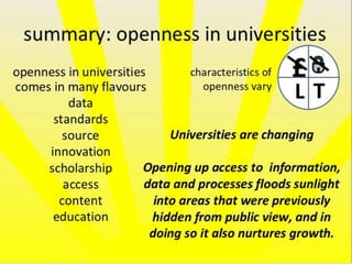 13	
  Ron Mader. (2013, July 21). Set the default to open #openaccess #oer #openjournalism. Technology.
Retrieved from http://slidesha.re/14BTtRN
 