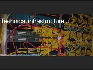 •Exponential transformation of information is
remarkable from the quantitative perspective,
but also there fragmentation of mechanisms to
create, access and distribute information.
52	
  
 