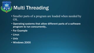 Presentation operating system | PPT
