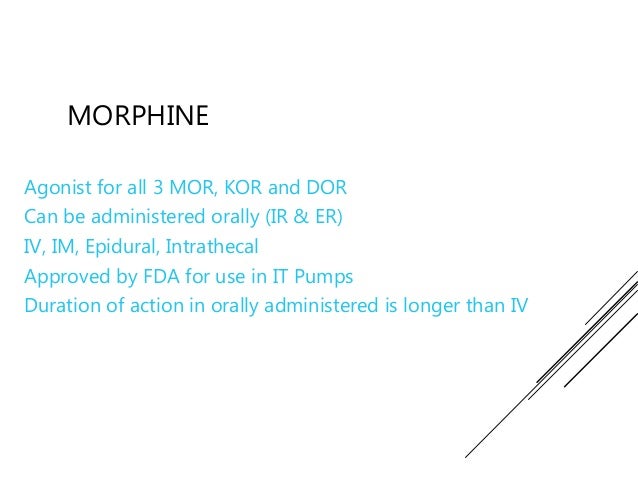 ativan onset of action iv morphine