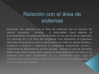 Presentation optimizacion saia