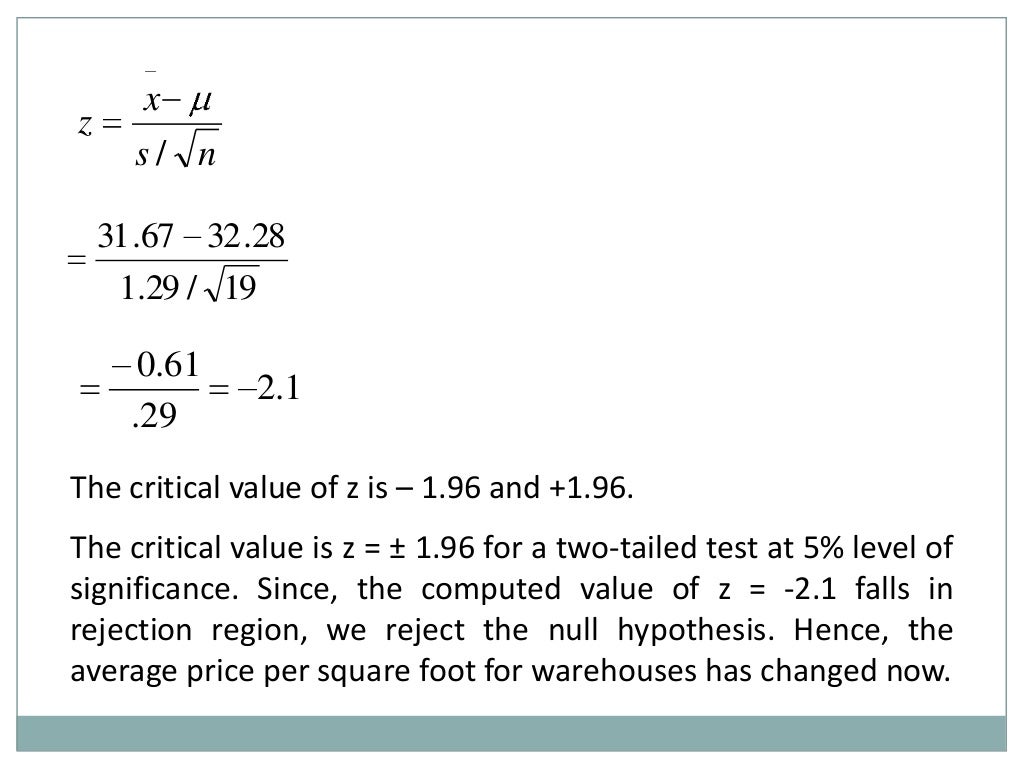 Questions On Hypothesis Testing