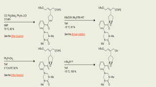 Overmann Rearrangement Overmann's reaction scheme for the total synthesis of Strychnine | PPTX