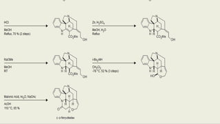 Overmann Rearrangement Overmann's reaction scheme for the total synthesis of Strychnine | PPTX