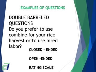 How to Conduct a Farm Survey | PPTX