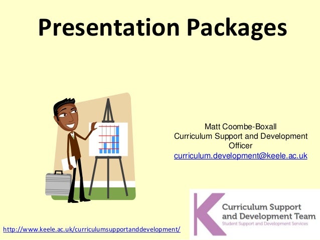 state uses of presentation package