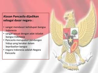 Pancasila Sebagai Dasar Negara ppt | PPTX