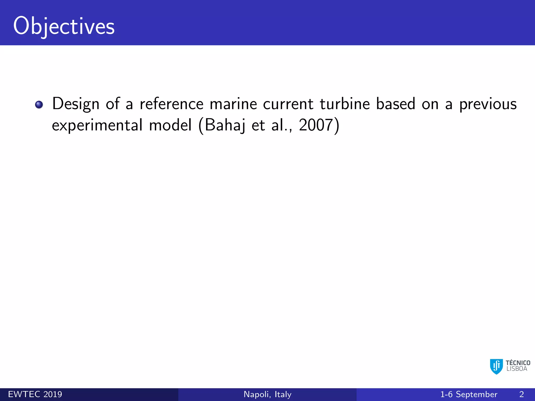 Design of a Horizontal Axis Marine Current Turbine with Dedicated ...